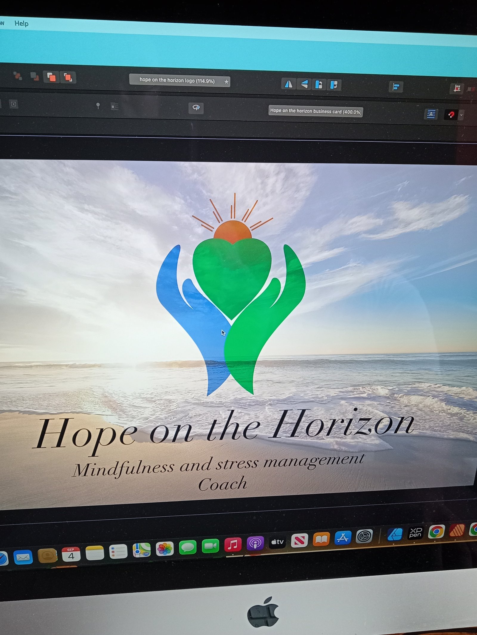 hope on the horizon with Emma Jupe Logo